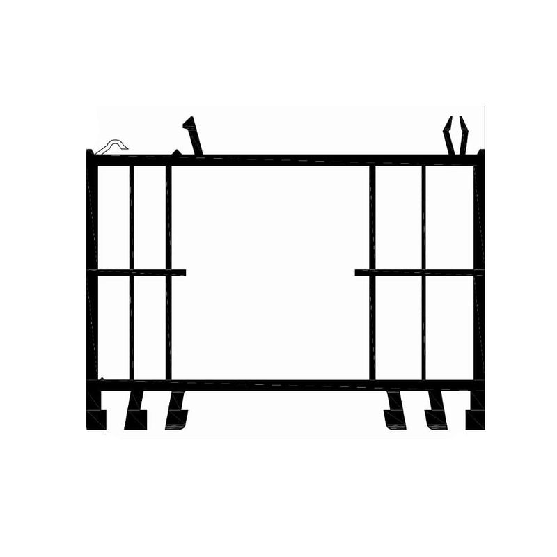 Gealan Fenster Weiss (ähnlich RAL9016) / 50cm Gealan Blendrahmen Verbreiterung 82,5/58 5202