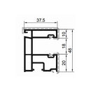 Gealan Rolladen Gealan PVC-Einzelführungsschiene 2224