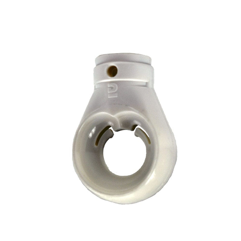 Geiger Antriebstechnik Rolladen Geiger Kugelöse Markisenöse Ø10mm rund QB4mm 6kant Weiss