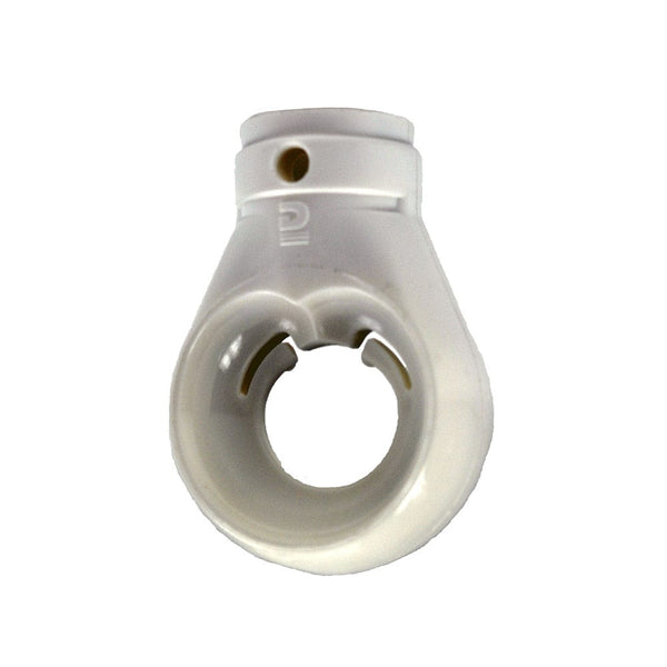 Geiger Kugelöse Markisenöse Ø12mm rund QB4mm Weiss