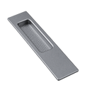 Gretsch-Unitas Fenster GU HS Griffmuschel Eckig Bautiefe 14mm Silber EV1 29526