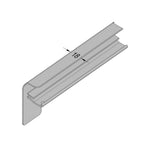 Gutmann Fenster Gutmann Alu-Bordstück B406AL 70mm 320173 Links