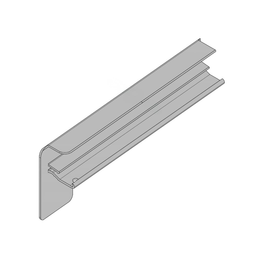 Gutmann Fenster Weiß Gutmann Alu-Bordstück B406AL 70mm 320173 Links