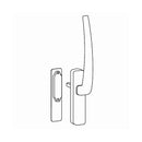 Hautau Fenster Hautau Atrium LM-Griff HS 300 H innen F1 mit Muschel 246227