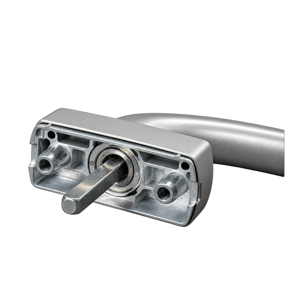Hautau Fenster Hautau HKS Griff Z/E 201 EG EV1 Silber 170747