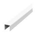 Hautau Fenster Hautau LM-Abdeckprofil FL 190 2000mm Weiss RAL9016 168872