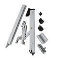 Hautau Fenster Hautau Primat FL190 Zusatzkarton AH 0-25 Kipp Einwärts Silber EV1 234862