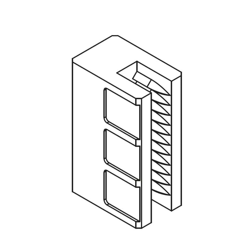 Heroal Rolladen Heroal Einlauftrichter Adapter 3376