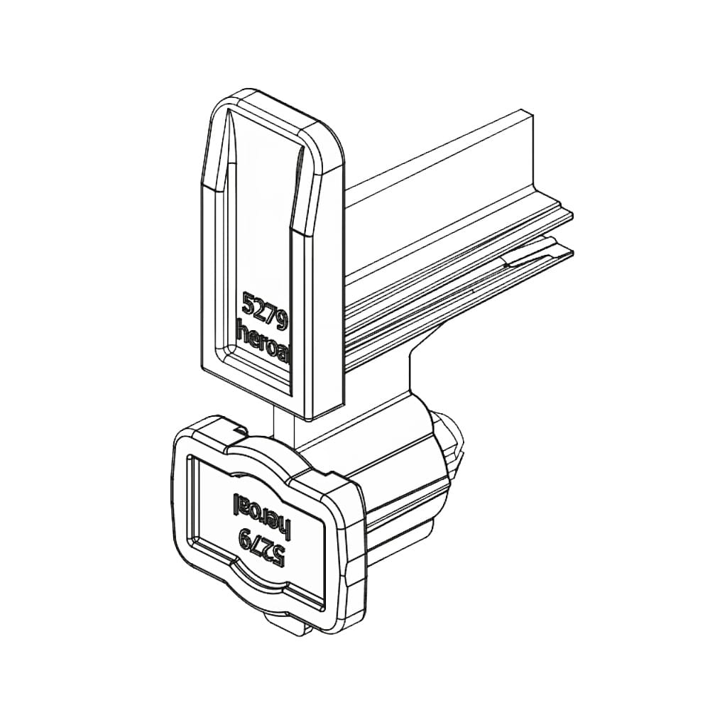 Heroal Rolladen Heroal Endleistenstopper Drehbar Maxi 5279