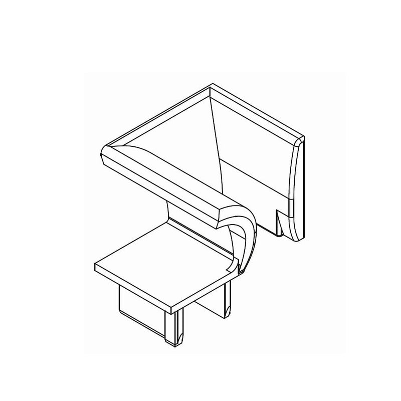 Heroal Rolladen Weiß Heroal Einlauftrichter 7736