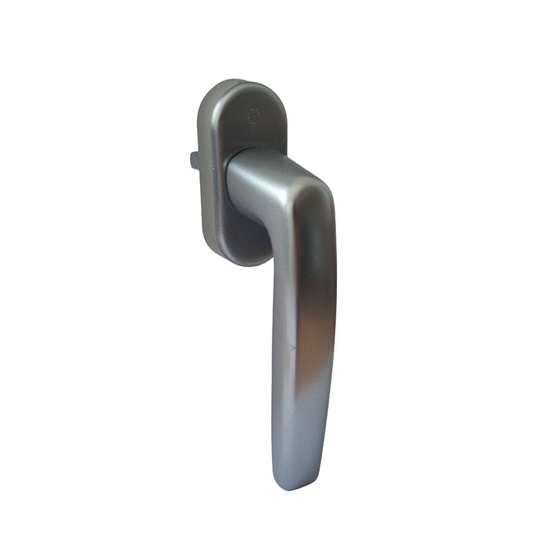 Hoppe Fenster Hoppe DK-Fenstergriff Elegance Alu Stahl F9