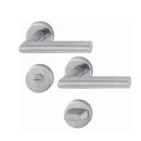 Hoppe Tür Hoppe Badgarnitur Rosettengarnitur Amsterdam E1400Z/42KV/42KVS, SST