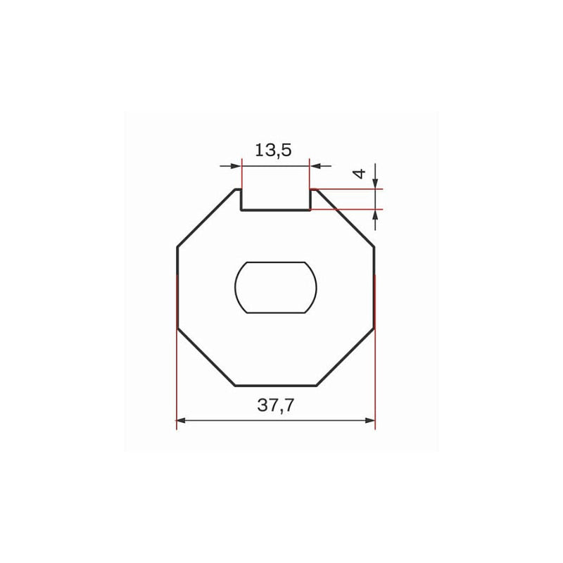 Inel Rolladen Inel Adapter und Mitnehmer für SW40