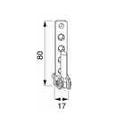 Maco Fenster Maco Ecklager PVC mit 7mm Tragezapfen Weiss 207278