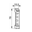 Maco Fenster Maco Scherenlager PVC mit 3 mm Positionszapfen 52480