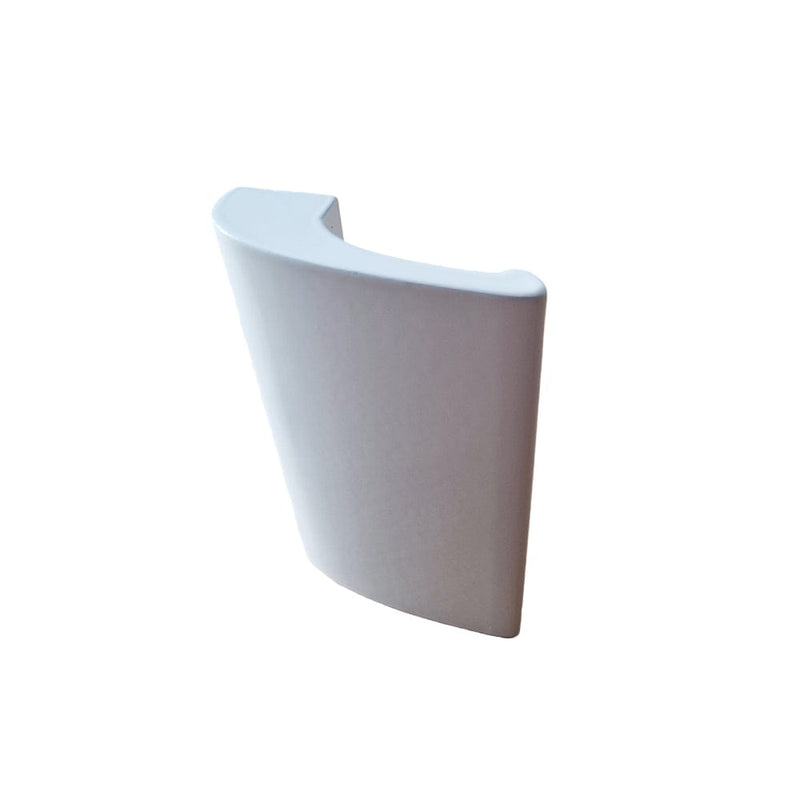 Markenlos Tür Weiss Balkontürgriff Ziehgriff Aluminium 82x54
