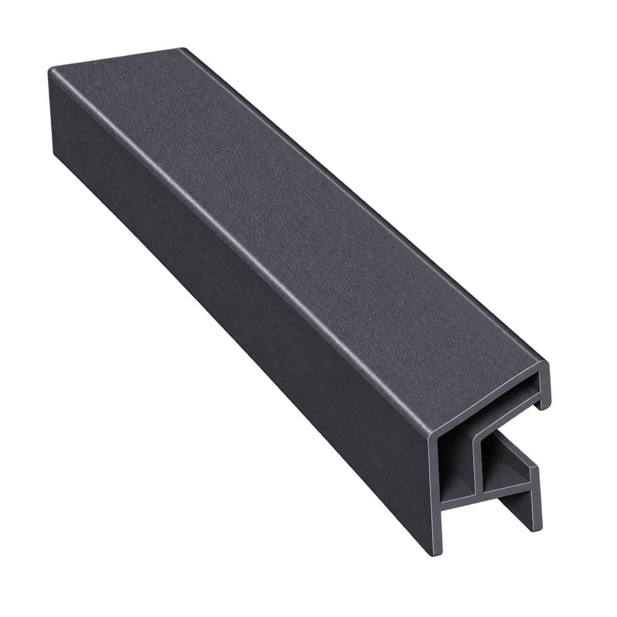 MK Menke Fenster Anthrazit (genarbt) / 40cm MK Wetterschenkel 15/30mm 946