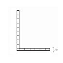 MK Menke Fenster MK PVC Hohlkammerwinkel 200/150mm 5025