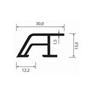 MK Menke Fenster MK Wetterschenkel 15/30mm 946