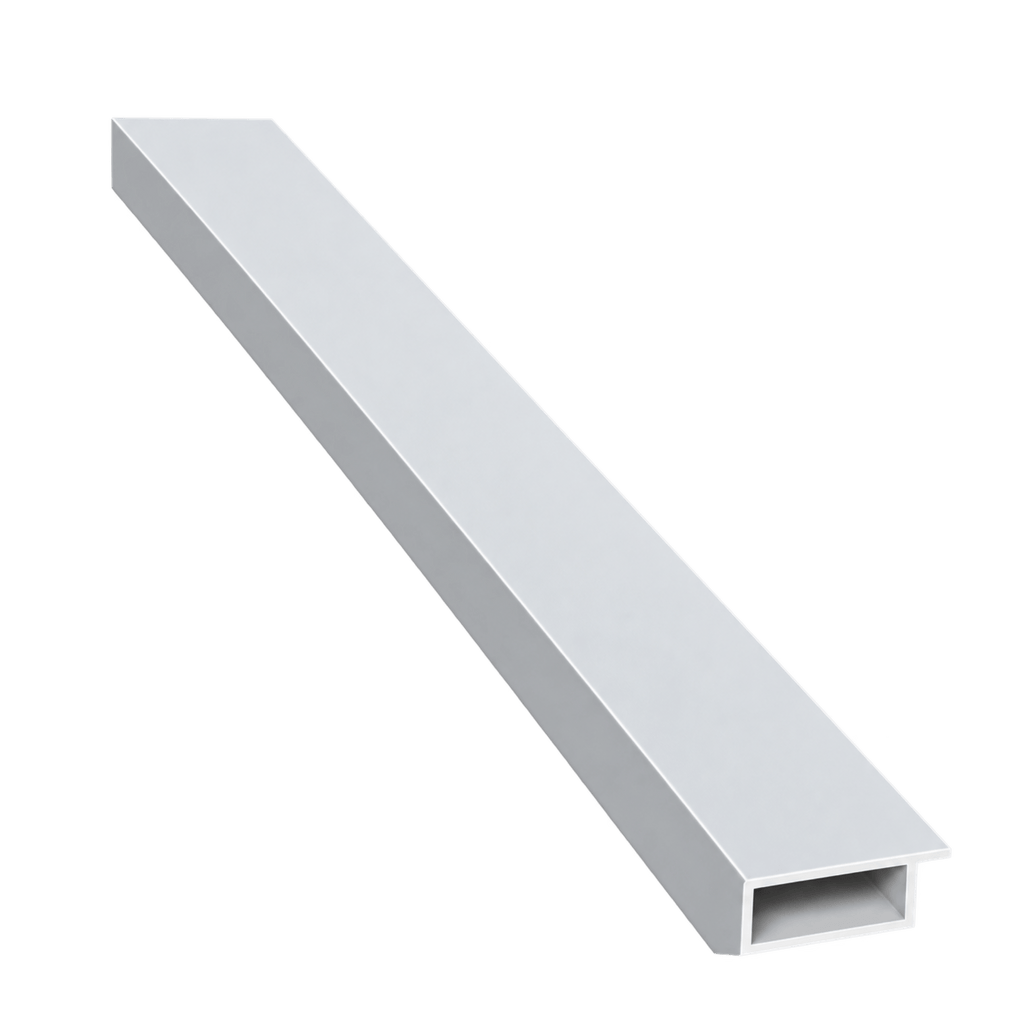 MK Menke Fenster Weiss / 40cm MK Kammerprofil 7/20mm mit Nase und Selbstklebend