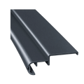 MK Menke Rolladen Anthrazit (glatt) / 100cm MK PVC-Abrollprofil Revision innen 956