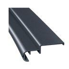 MK Menke Rolladen Anthrazit (glatt) / 100cm MK PVC-Abrollprofil Revision innen 956