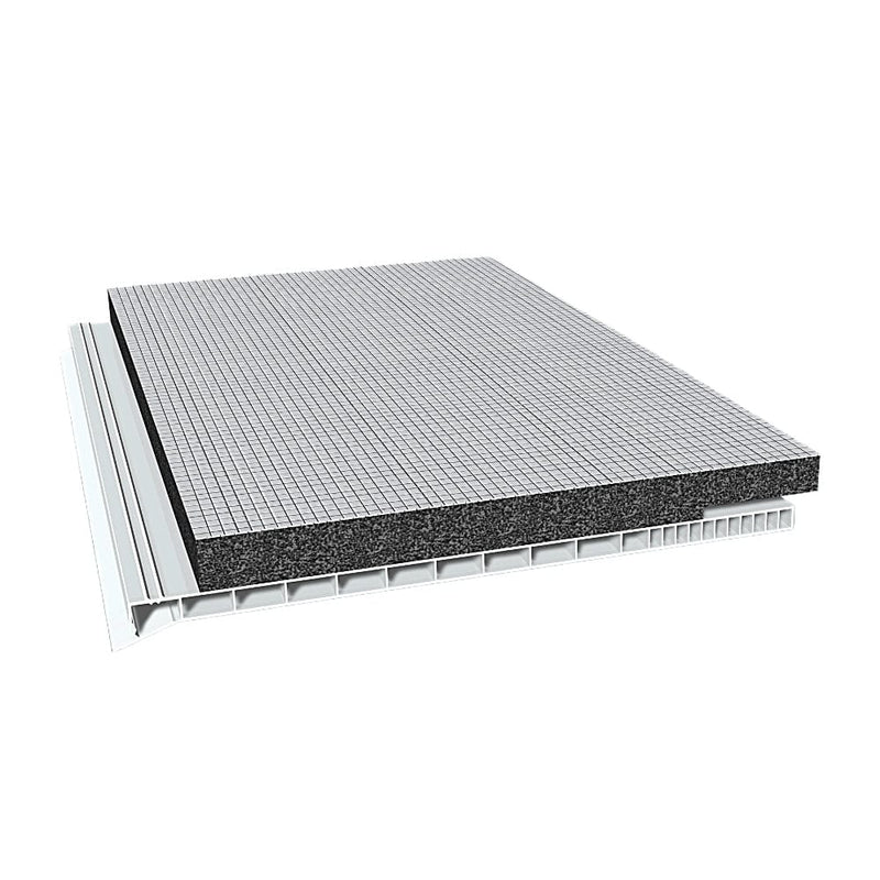 MK Menke Rolladen Weiss / 100cm MK PVC Revisionsklappe mit Dämmung für PVC Rolladen 260mm