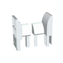 MK Menke Rolladen Weiss MK Einlauftrichter 932/2 für PVC Führungsschiene