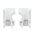 MK Menke Rolladen Weiss MK Einlauftrichter 932/4 für PVC Führungsschiene
