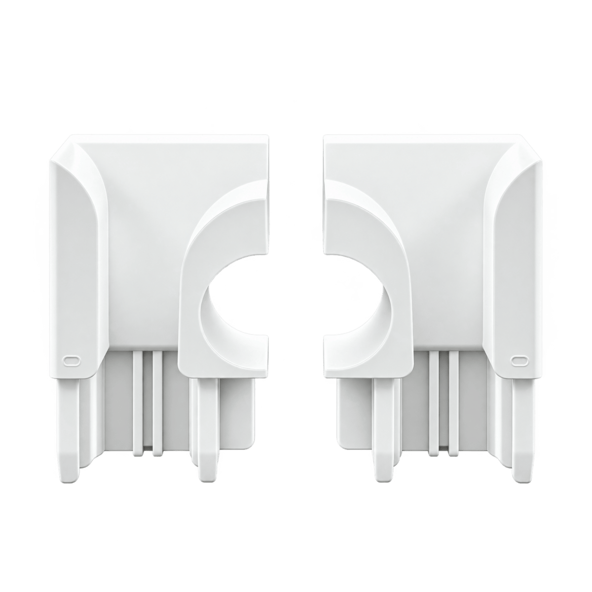 MK Menke Rolladen Weiss MK Einlauftrichter 932/4 für PVC Führungsschiene