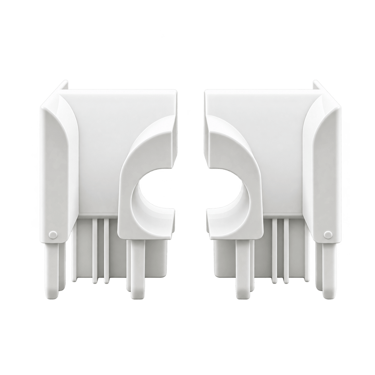MK Menke Rolladen Weiss MK Einlauftrichter 932/5 für PVC Führungsschiene