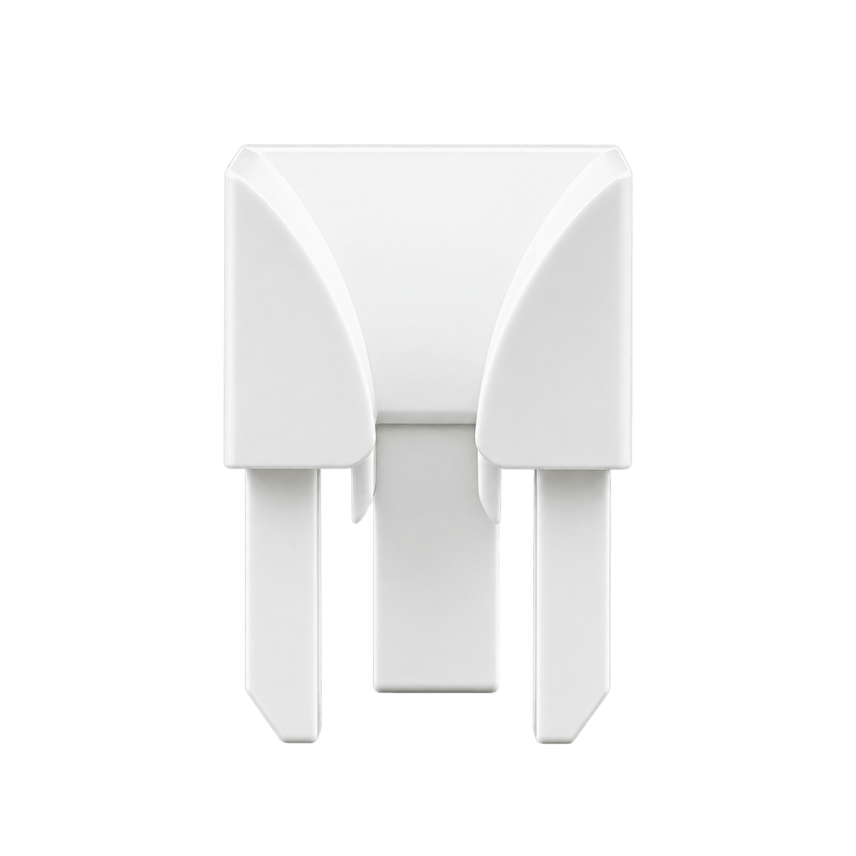 MK Menke Rolladen Weiss MK Einlauftrichter 998 für PVC Führungsschiene