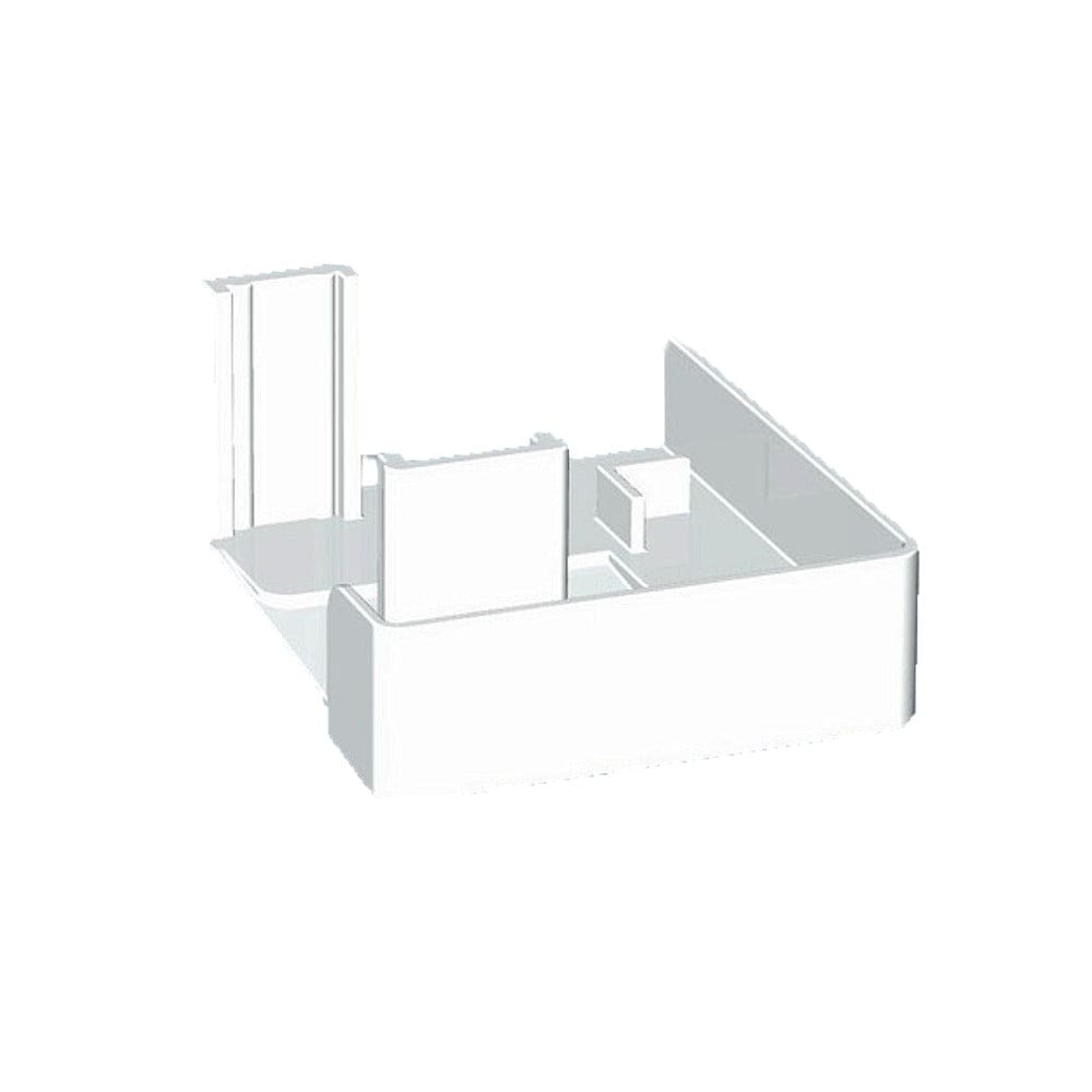 MK Menke Rolladen Weiss MK Endkappe 909 für PVC Führungsschiene