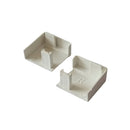 MK Menke Rolladen Weiss MK Endkappe 916 für PVC Führungsschiene