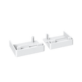 MK Menke Rolladen Weiss MK Endkappe 975 für PVC Führungsschiene