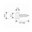 MK Menke Rollladen MK Kunststoffnippel für Rollladenführungen 935