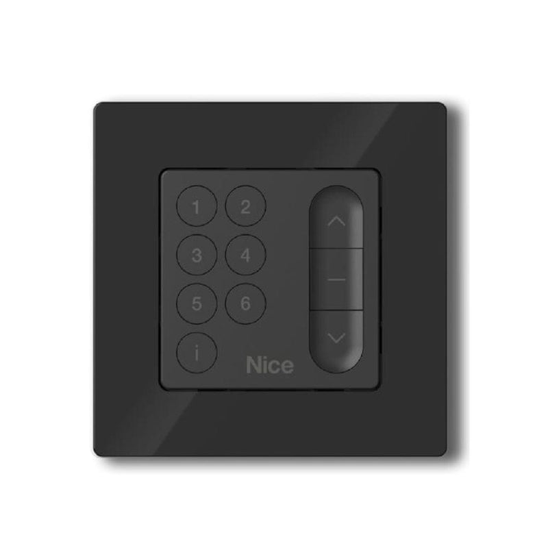 Nice Rolladen Schwarz Nice Wandsender DOMIW6 6-Kanal