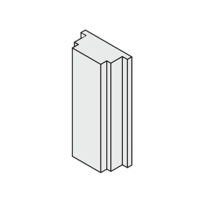 Portos Plissee Portos Plissee Südpolmagnet (negativ geladen) MSD-160