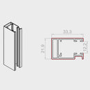 Portos Raffstore Portos Raffstore Alu Führungsschiene F-FBR-050