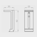Portos Raffstore Portos Raffstore Führungsschienenhalterung gerade 71-100 mm F-UPP-71-100