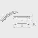 Portos Raffstore Portos Raffstore Lamellenspreizer Montageclips F-KL-C80