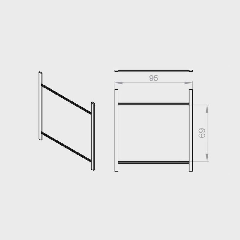 Portos Raffstore Portos Raffstore Schlaufenband Leiterkordel C80