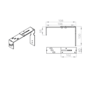 Portos Raffstore Portos Raffstore Wand-Stellhalter des Schutzblechs 200-250 mm F-US-200-250