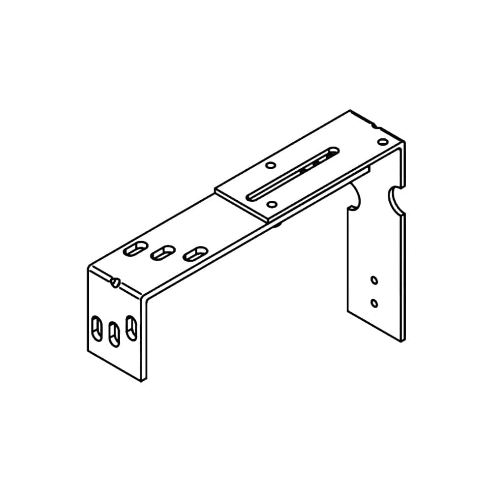 schutzblech wand Portos Raffstore Wand-Stellhalter des Schutzblechs 200-250 mm F-US-200-250