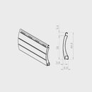 Portos Rolladen Portos ALU Rolladenpanzer perforiert PA39