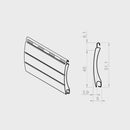Portos Rolladen Portos ALU Rolladenpanzer perforiert PA45