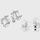 Portos Rolladen Portos Einlauftrichter mit Insektenschutz SPPM