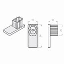 Portos Rolladen Portos Endkappe P-53