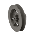 Portos Rolladen Portos Gurtscheibe Ø170mm mit 12mm Stift für SW60