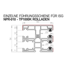 Portos Rolladen Portos PVC Führungsschiene NPR-010